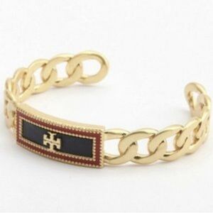 Tory Burch Milgrain cuff.